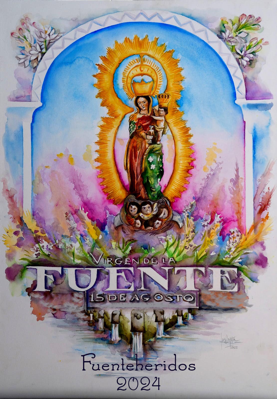 Fiestas patronales en honor a la Virgen de la Fuente  